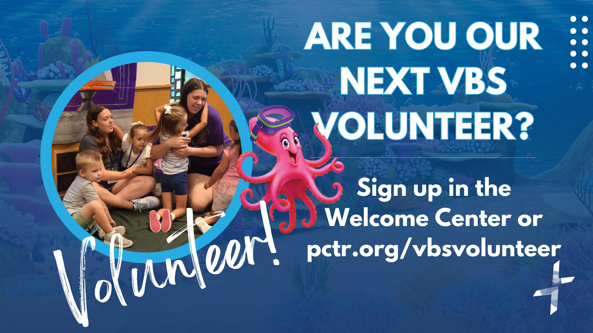 PCTR - Are you Our Next VBS Volunteer