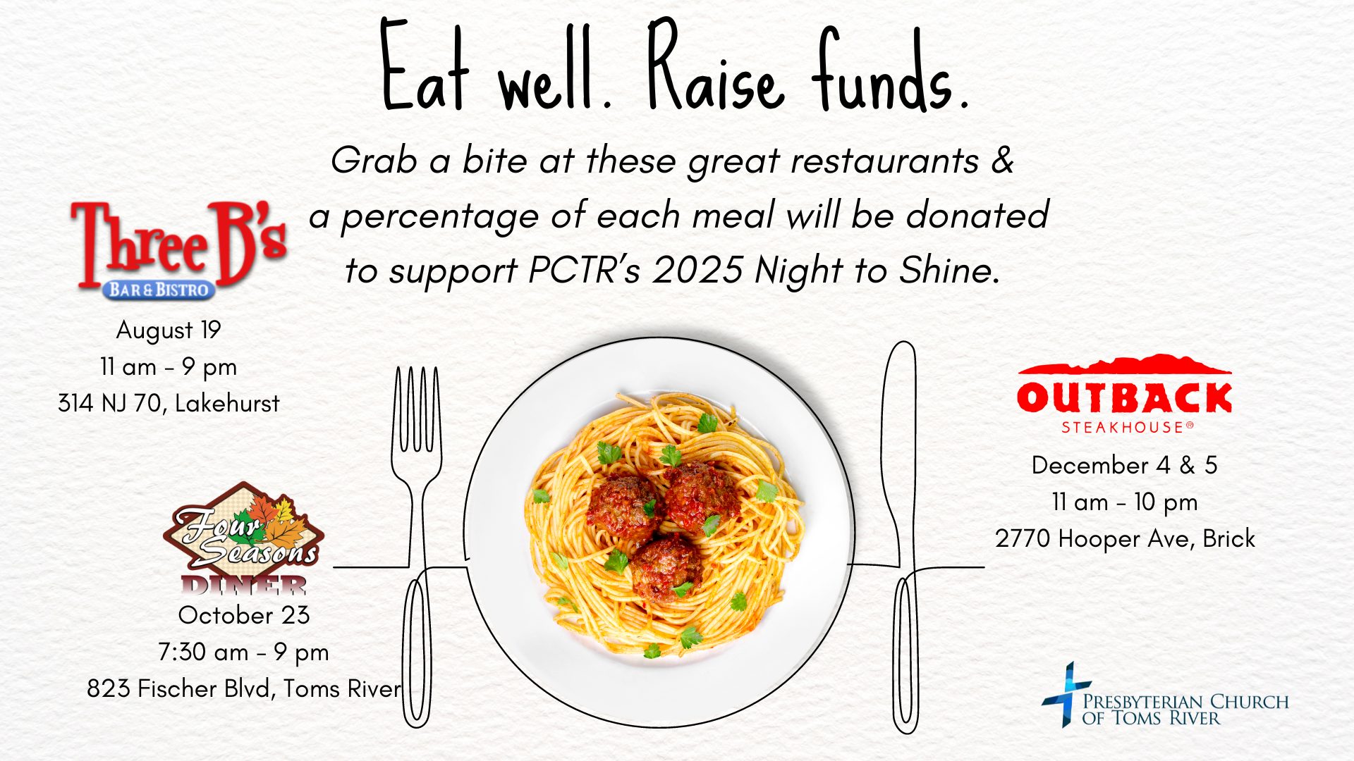 Eat well Raise funds (1920 x 1080 px)