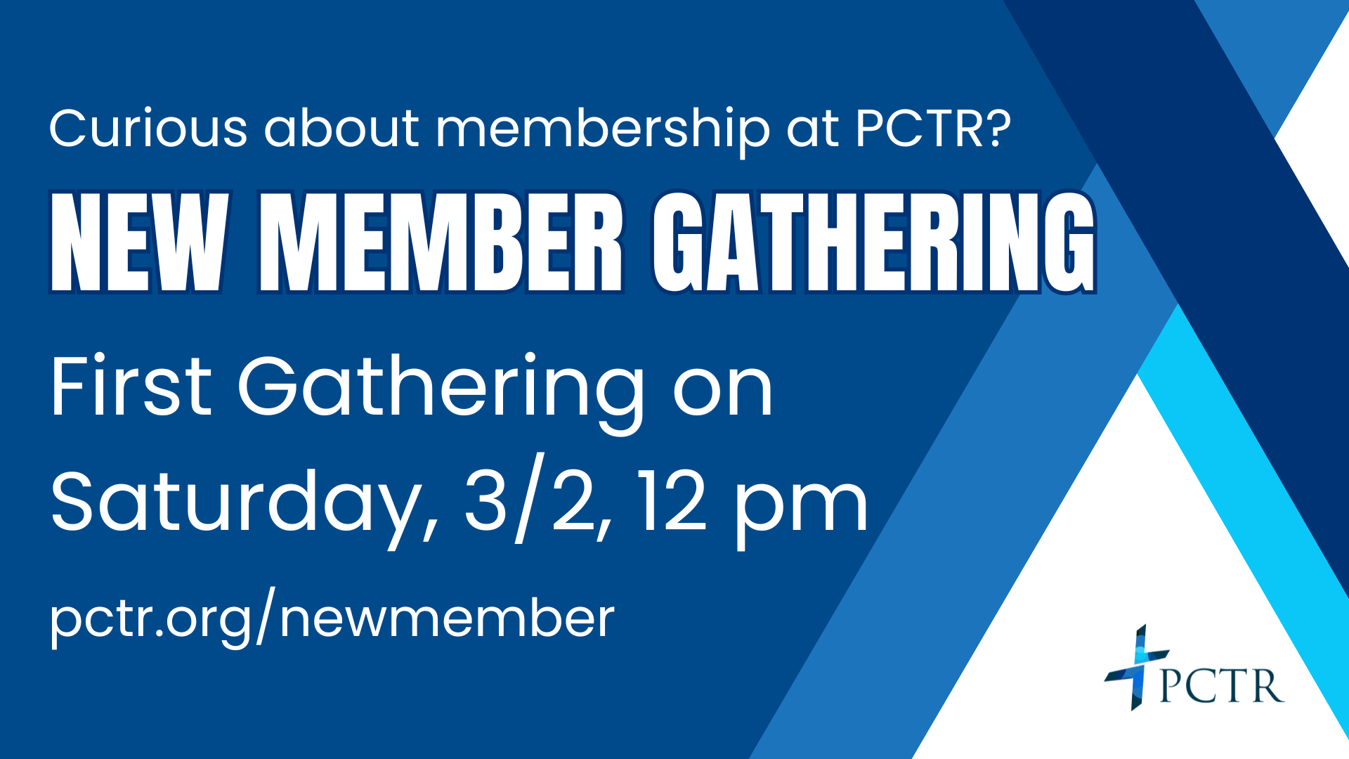 New Member Gathering