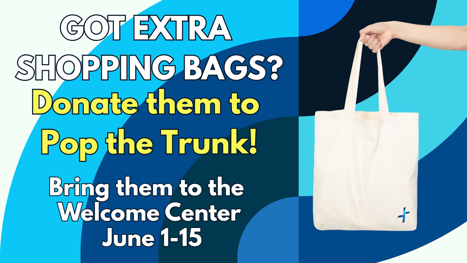 Got Extra Reusable Shopping bags