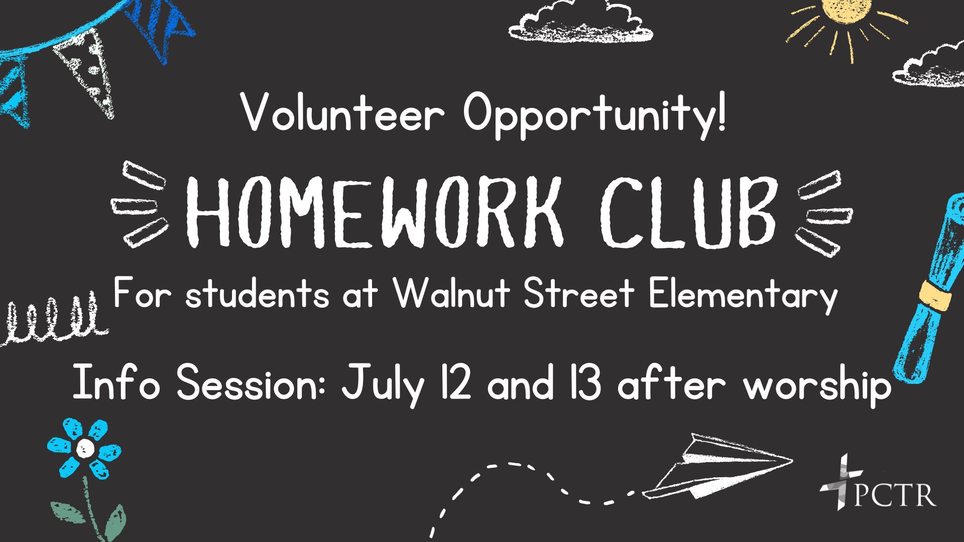 Volunteer Opportunity!
